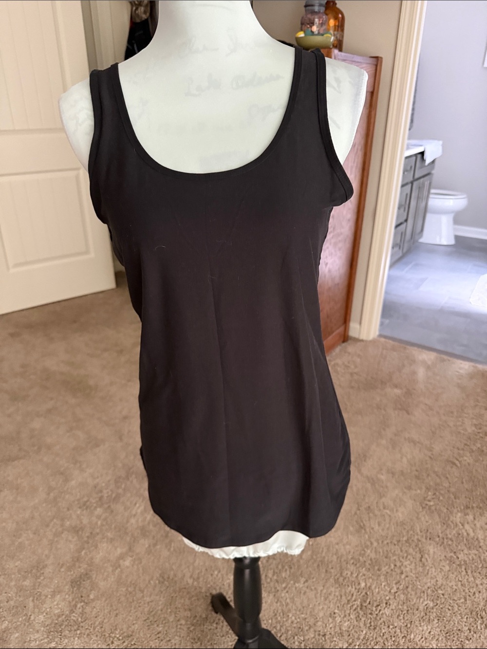 No Boundaries Black Scoop Neck Tank Top